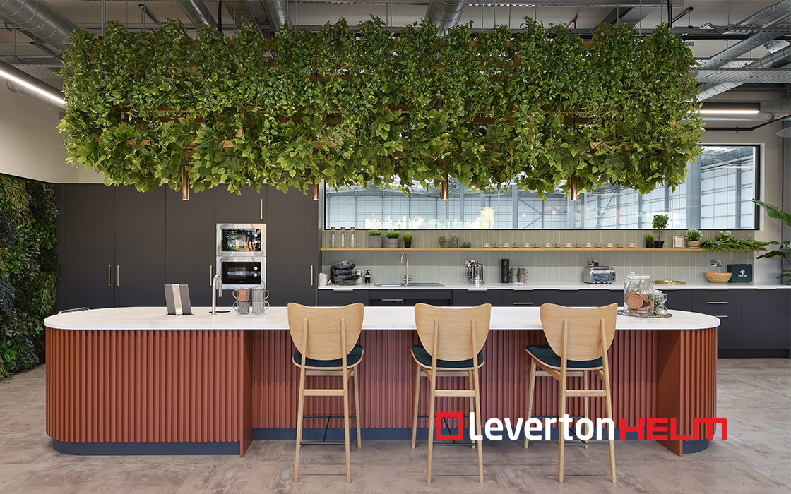 LEVERTONHELM OFFICES. In collaboration with Office Prinicples, Planting by Exubia.